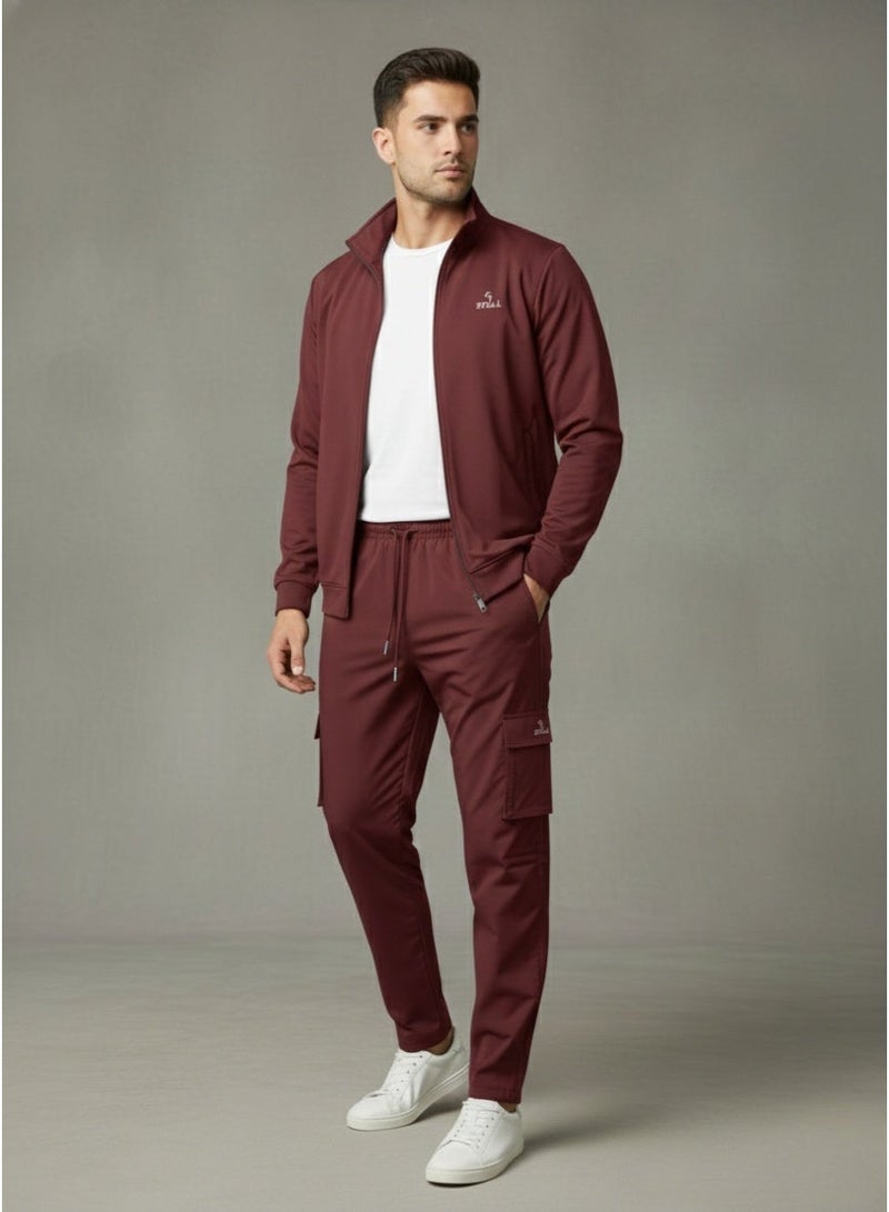 سبال بنطال رياضي للجنسين من SPALL – بنطال جوجرز رياضي فاخر للرجال والنساء، مريح للتدريب والتمارين، أسود أزرق خمري، المقاسات M L XL - Image 2